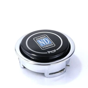 Black Steering Wheel Replacement Horn Button Classic Single Contact for Nardi - Picture 1 of 4