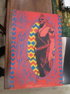 Vintage Original Avalon Poster STEPPENWOLF SPARROW YOUNGBLOODS SONS CHAMPLIN - Picture 1 of 7