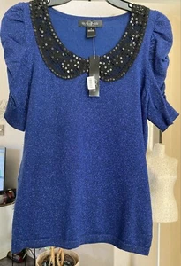 NWT - August Silk Top Size Small - Picture 1 of 6