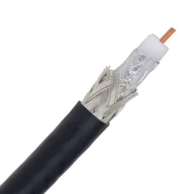 NEW Magnavox 100' ft RG6 Indoor/Outdoor Coaxial A/V Cable Satellite HDTV M61219 - Image 1 of 4