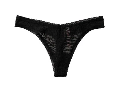 Victoria’s Secret VS String Tanga Slip Höschen Unterhose L 40 XL 42 schwarz NEU - Bild 1 von 4