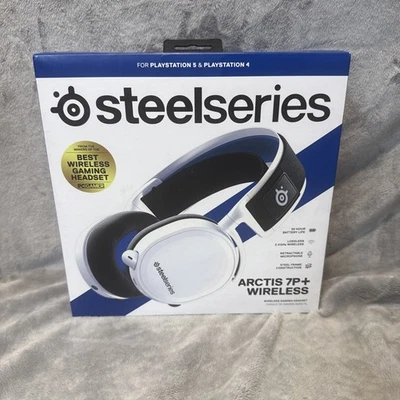 SteelSeries Arctis 7P+ Bluetooth Wireless Gaming Headset Sealed NEW - Image 1 of 4