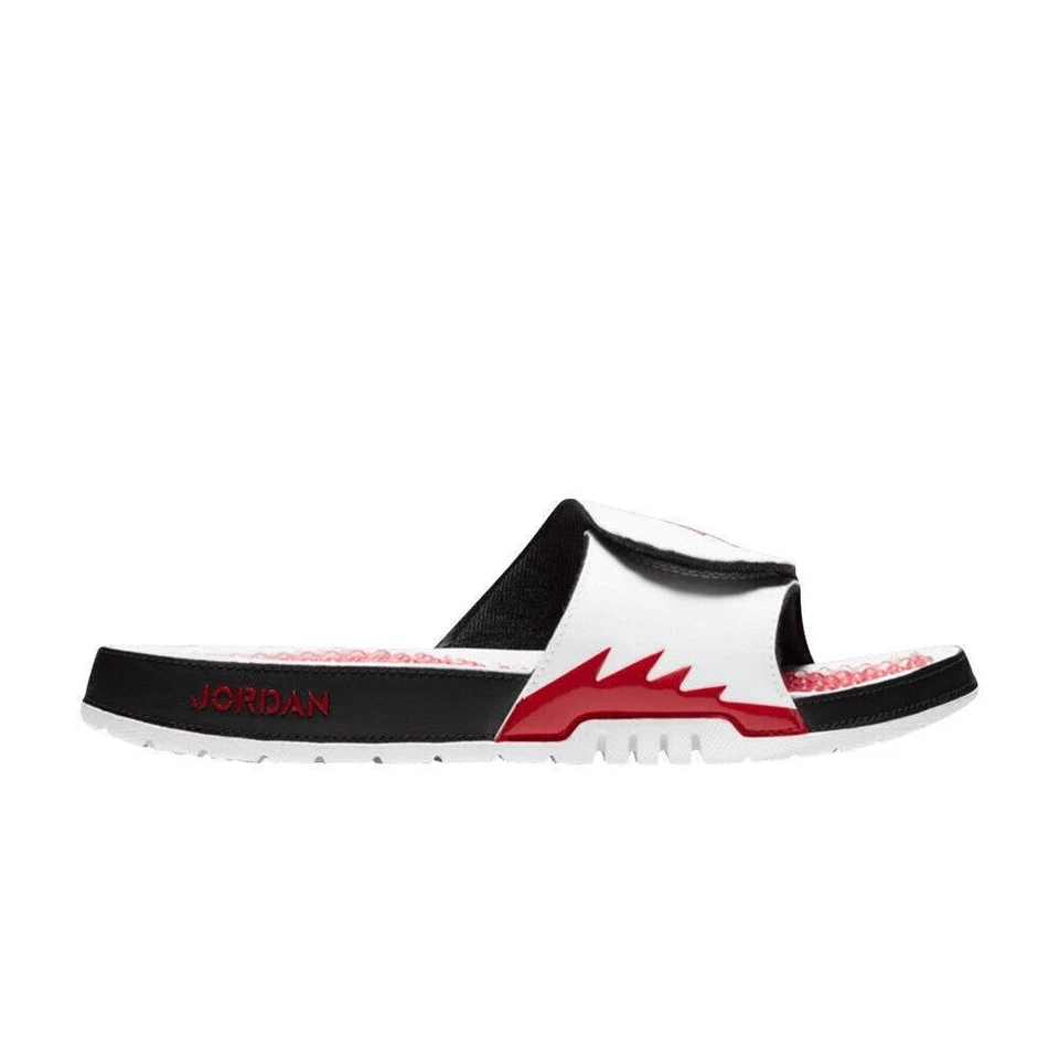 Zapatos para hombre Air Jordan Hydro 5 Retro Slide 'White Fire Red' 555501-101 Foto 1 de 1