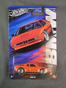Hot Wheels Silver Series BMW M1 Orange 1:64 Scale Diecast NEW - Picture 1 of 5
