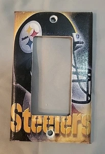 Pittsburgh Steelers NFL Fútbol 3"X5" Interruptor GFI Salida Cubierta Placa - Imagen 1 de 2