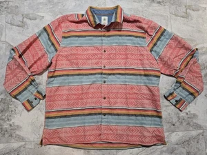 Territory Ahead Santa Fe Decke Hemd schwere Baumwolle Knopfleiste Herren Gr. 2XL  - Bild 1 von 6