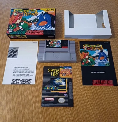 Super Mario Word 2 Yoshi's Island Super Nintendo NTSC CIB SNES - Image 1 of 4