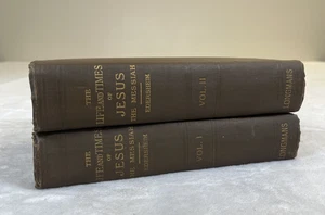 The Life And Times Of Jesus The Messiah Volume I + II 8th Ed Rev. Edersheim HB - Picture 1 of 12