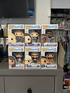 The Good Place Funko Pop Full Set Lot Of 6 Eleanor, Michael, Chidi, Jason,Tahini - Picture 1 of 6