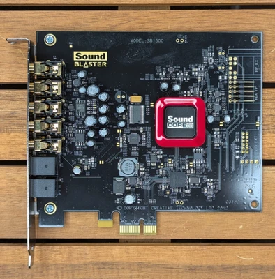 Creative Sound Blaster Z PCI Express Sound Card PC Computer Audio (SB1500) - Image 1 of 4