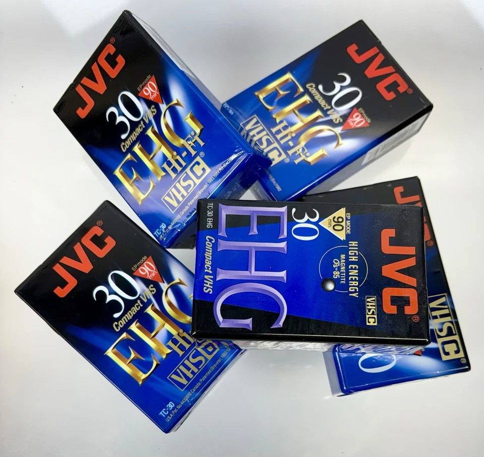 JVC TC 30ehg Vhs-c Tape 30min