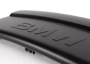 Genuine BMW E34 License Plate Delete Panel Trim Cover Black 51111978089 NEW - Picture 1 of 10
