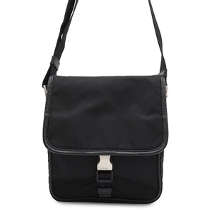 PRADA Shoulder Bag Nylon Black - Picture 1 of 15
