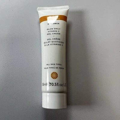 REN Clean Skincare Radiance Glow Daily Vitamin C Gel Cream .5oz 15ml Travel Size - Image 1 of 2