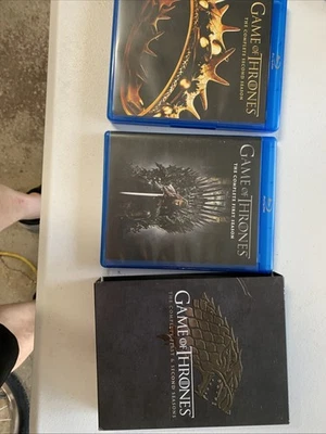 GAME OF THRONES The Complete Series 1-3 set Seasons 1 2 3 Blu-Ray - Image 1 of 4