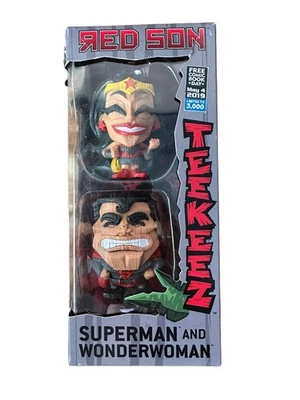 Teekeez DC Comics Red Son Superman & Wonder Woman 2019 Foto 1 de 4