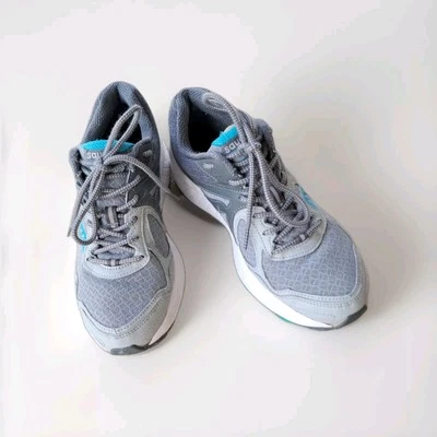 Женские туфли Saucony размер 9 Cohesion 10 серые бирюзовые беговые S15364-10 - Изображение 1 из 4
