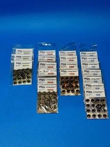 FISH SKULL LIVING EYES Realistic 3D Holographic Fly Tying Lure Making Bulk Lot - Picture 1 of 16