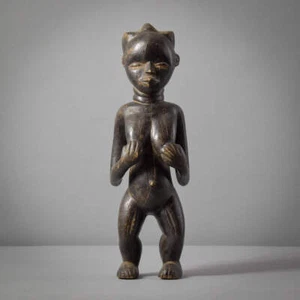 Dan Standing Female Figure Liberia - Picture 1 of 12