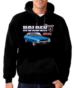 HOLDEN LJ GTR TORANA QUALITY BLACK HOODIE (11 CAR COLOURS) - Picture 1 of 22