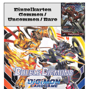Digimon Karten Card Game Double Diamond BT06 Einzelkarten Common Uncommon Rare
