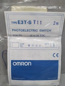 OMRON E3T-ST11 Photoelectric Sensor Switch cable. 2m. NEW in package. - Picture 1 of 5