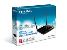 MODEM ROUTER TP-LINK TD-W8970 300MBPS WI-FI WIRELESS ADSL2+ GIGABIT ACCESS POINT