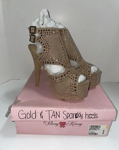 NIB Shoe dazzle Suede Heels Size 8.5 - Picture 1 of 3