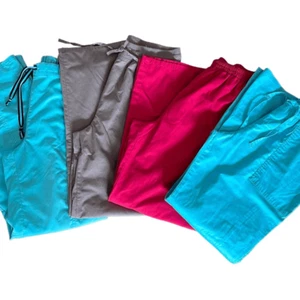 Cherokee and other Brands Scrub Pant Bundle Size Small Medium 4 Pairs - Picture 1 of 10