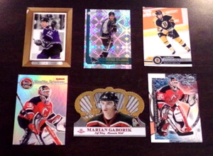 Hockey Promo Sample Card Lot Selanne Straka Brodeur Gaborik Allison Lot of 6 - Bild 1 von 3