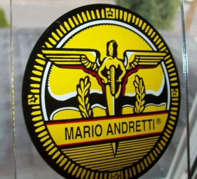 Mario Andretti Pinball Machine Original Thick Promo Plastic Coaster 1995 Vintage - Image 1 of 2