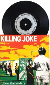 Killing Joke–Follow The Leaders UK 7" Single Pic/Slv 1981 Malicious EGMDS 1.01 - Picture 1 of 2