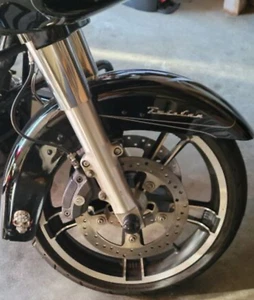 TWIN CAM Fender Saddlebag Emblems Harley Fat Boy - Picture 1 of 3