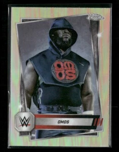2025 Topps Chrome WWE Refractor Omos - Picture 1 of 2