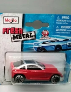 Maisto Fresh Metal / Jeep Jeepster - Red - Model Car x1 - Picture 1 of 4