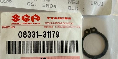 Nuevo OEM Suzuki Circlip 08331-31179 Foto 1 de 2