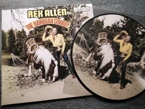 LP - Rex Allen - The Hawaiian Cowboy / Bear Family Picture Disc - Bild 1 von 6