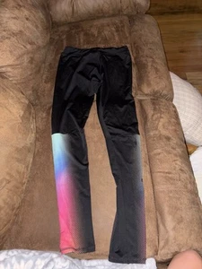 XL adidas girls leggings black - Picture 1 of 4