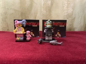 LEGO Ninjago Movie CMF 71019-N-pop Girl & Shark Army Angler Both NEW AUTHENTIC - Picture 1 of 5