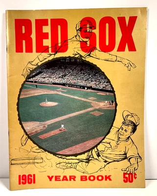 🔥 1961 Boston Red Sox Baseball Yearbook HIGH GRADE!!🔥 - Image 1 of 4