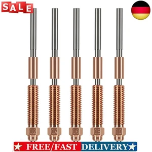 Hochgeschwindigkeitsdruckdüse 02/04/06/08/1mm hohe Durchflussdüse für Creality K - Photo 1/18