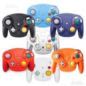 Wireless NGC Controller With Adapter Gamepad Compatible With Nintendo GameCube