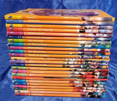 The Wonderful World Of Knowledge 24 Hardcover Books Disney Bundle - Image 1 of 4