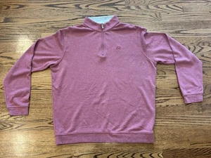 Makers Mark SIV Embroidered Logo Peter Millar 1/4 Quarter Zip Men’s Large - Picture 1 of 7