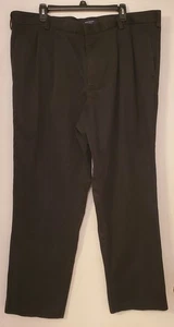 Dockers Herren Hose/Hose Größe 42/32 Plissee 4 Taschen schwarz - Bild 1 von 2