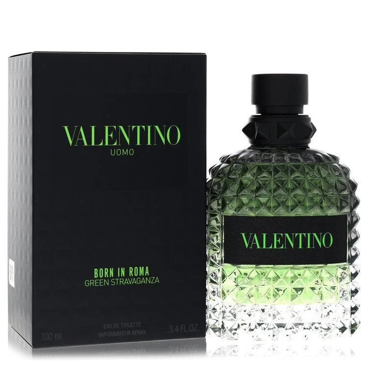Uomo Born In Roma Green Stravaganza by Valentino EDT Spray 100ml