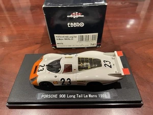 1/43 Porsche 908 LH #23, 1969 Le Mans, Ebbro 741 - Picture 1 of 1