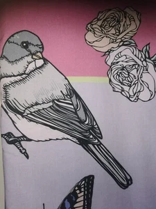 New Debenhams 2 Piece Single Duvet Set Birds & BUTTERFLIES non Iron Cotton... - Picture 1 of 8