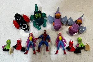 The Amazing Spider-Man Mary Jane Watson 1995 Vintage McDonalds 7 personaggi Marvel - Foto 1 di 2