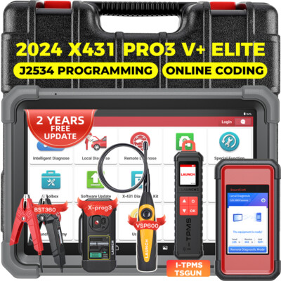 2024 LAUNCH X431 PRO3S V+ ELITE Pro 5 Diagnos...